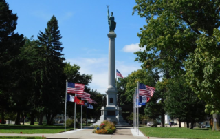Park in Atlantic, Iowa